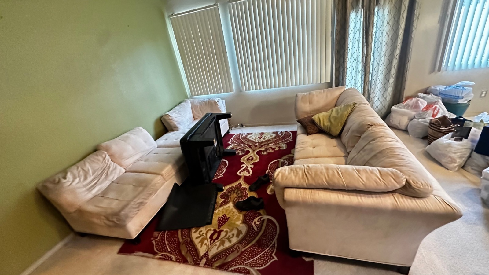 Spring cleanup in Newman, California