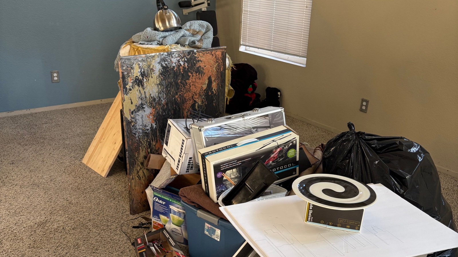 Spring cleanup in Newman, California