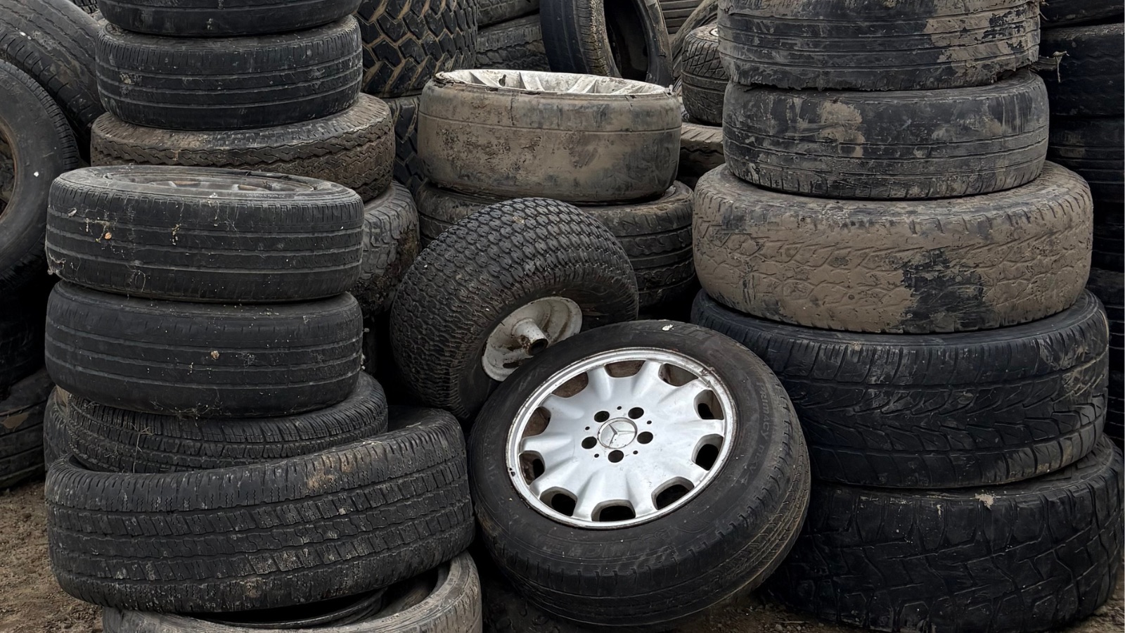 Tire disposal in Newman, California