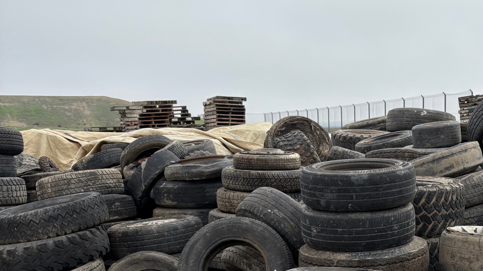 Tire disposal in Newman, California