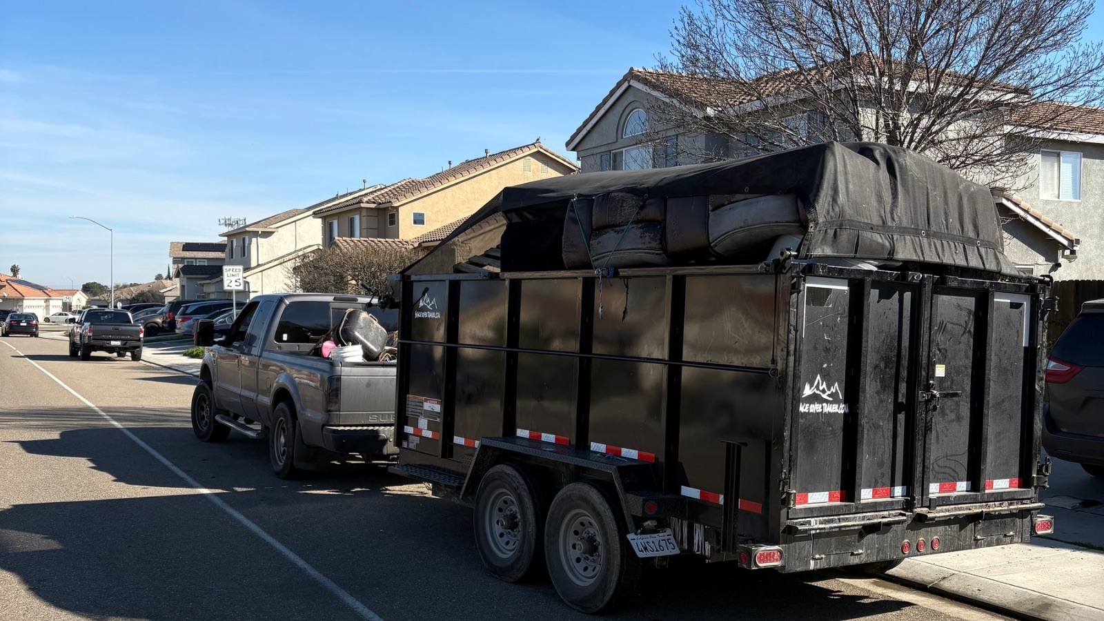 Junk removal in Diablo Grande, California