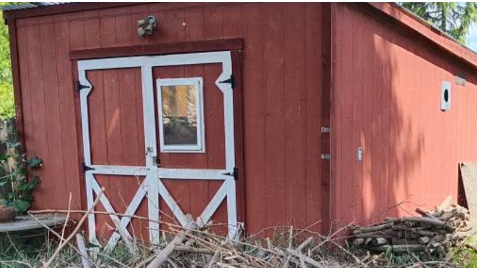Shed removal in Newman, California