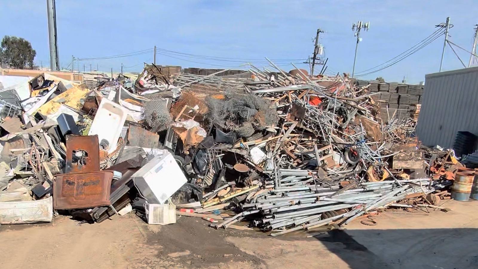 Recycling in Newman, California